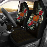 Papua New Guinea Hibiscus Car Seat Covers 7 232125 - YourCarButBetter
