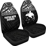 Papua New Guinea Polynesian Car Seat Covers Black - 105905 - YourCarButBetter