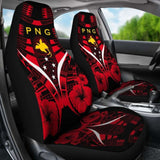 Papua New Guinea Tattoo Car Seat Covers Hibiscus 105905 - YourCarButBetter