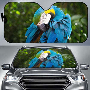 Parrot Blue Car Sun Shade 460402 - YourCarButBetter