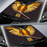 Parrot Yellow Bird Car Sun Shade 460402 - YourCarButBetter