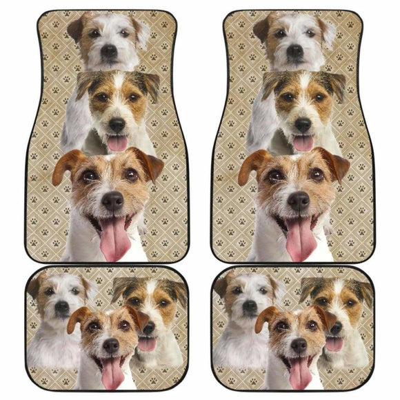 Parson Russell Car Floor Mats For Parson Russell Dog Lover 160830 - YourCarButBetter