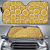 Passion Fruits Slice Pattern Car Auto Sun Shades 460402 - YourCarButBetter