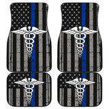 Patriot Nurse Thin Red Line US Flag Car Floor Mats 211804 - YourCarButBetter