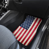 Patriotic American Flag Car Floor Mats 210202 - YourCarButBetter