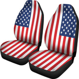 Patriotic American Flag Seat Covers 103131 - YourCarButBetter