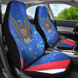 Patriotic Car Seat Cover 101819 - YourCarButBetter