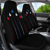 Patriotic Fighter Jets Car Seat Covers 192609 - YourCarButBetter