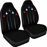 Patriotic Fighter Jets Car Seat Covers 192609 - YourCarButBetter