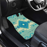 Pattern Ethnic Native Front And Back Car Mats 093223 - YourCarButBetter