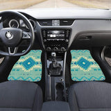 Pattern Ethnic Native Front And Back Car Mats 093223 - YourCarButBetter