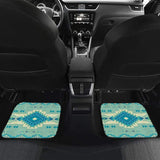 Pattern Ethnic Native Front And Back Car Mats 093223 - YourCarButBetter