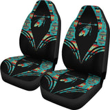 Pattern Feather Native American Car Seat Cover 093223 - YourCarButBetter