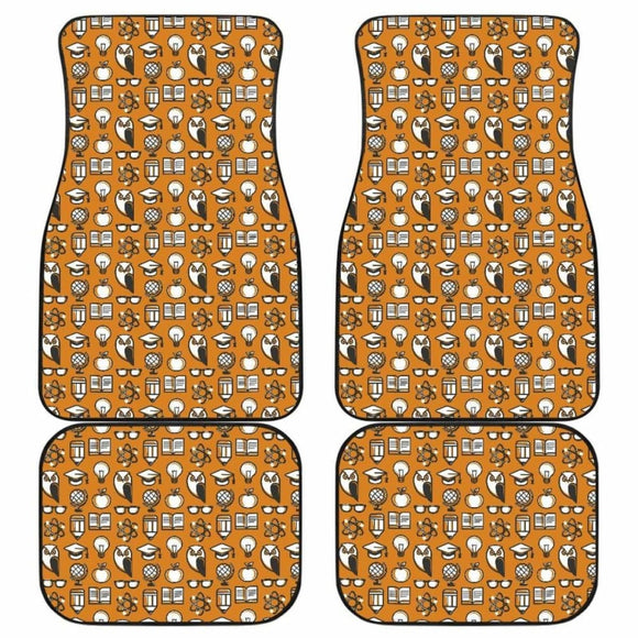 Pattern Love Book Car Floor Mats Amazing Gift 210101 - YourCarButBetter