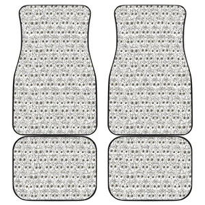 Pattern Owl Doodle Car Floor Mats Amazing Gift 210101 - YourCarButBetter