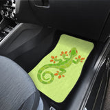 Pattern Print Green Lizard Car Floor Mats 211706 - YourCarButBetter