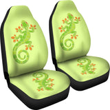 Pattern Print Green Lizard Car Seat Covers 211706 - YourCarButBetter