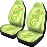 Pattern Print Green Lizard Car Seat Covers 211706 - YourCarButBetter