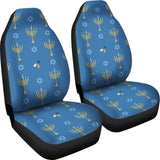 Pattern Print Hanukkah Car Seat Covers 210201 - YourCarButBetter