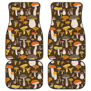 Pattern Print Mushroom Car Floor Mats 211706 - YourCarButBetter