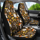 Pattern Print Mushroom Car Seat Covers 211706 - YourCarButBetter