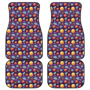 Pattern Universe Cute Car Floor Mats Amazing Gift 210101 - YourCarButBetter