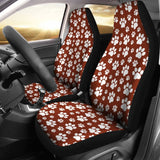 Paw Prints Front Car Seat Covers 094209 - YourCarButBetter