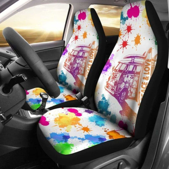 Peace And Love Car Seat Covers 1 221205 - YourCarButBetter