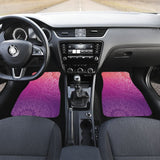 Peach Pink & Purple Gradient Mandalas Car Floor Mats 093223 - YourCarButBetter