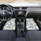 Peacock Feather Pattern Front And Back Car Mats 181703 - YourCarButBetter