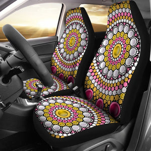 Pearl Mandala Car Seat Covers 093223 - YourCarButBetter