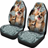 Pembroke Welsh Corgi Car Seat Covers 102802 - YourCarButBetter