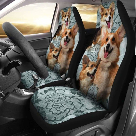 Pembroke Welsh Corgi Car Seat Covers 102802 - YourCarButBetter