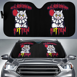 Pennywise We All Meow Down Here KITten Car Auto Sun Shades 212903 - YourCarButBetter