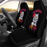 Pennywise We All Meow Down Here KITten Car Seat Covers 212903 - YourCarButBetter