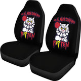Pennywise We All Meow Down Here KITten Car Seat Covers 212903 - YourCarButBetter
