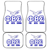 Phi Beta Sigma Car Decor Gifts Car Floor Mats 210803 - YourCarButBetter