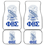 Phi Beta Sigma Car Gear Gift Ideas Car Floor Mats 210803 - YourCarButBetter