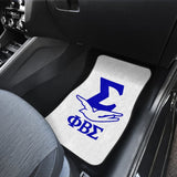 Phi Beta Sigma Car Gift Set Car Floor Mats 210803 - YourCarButBetter