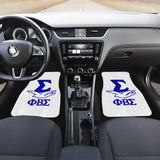 Phi Beta Sigma Car Gift Set Car Floor Mats 210803 - YourCarButBetter