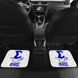 Phi Beta Sigma Car Gift Set Car Floor Mats 210803 - YourCarButBetter