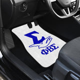 Phi Beta Sigma Car Gift Set Car Floor Mats 210803 - YourCarButBetter