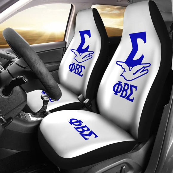 Phi Beta Sigma Car Gift Set Car Seat Covers 210803 - YourCarButBetter