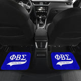 Phi Beta Sigma Crest Car Floor Mats 210803 - YourCarButBetter