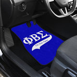 Phi Beta Sigma Crest Car Floor Mats 210803 - YourCarButBetter