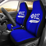 Phi Beta Sigma Crest Car Seat Covers 210803 - YourCarButBetter