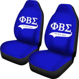 Phi Beta Sigma Crest Car Seat Covers 210803 - YourCarButBetter
