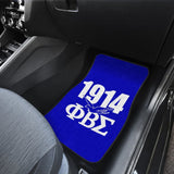 Phi Beta Sigma Fraternity 1914 Car Floor Mats 210803 - YourCarButBetter