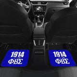 Phi Beta Sigma Fraternity 1914 Car Floor Mats 210803 - YourCarButBetter