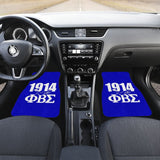 Phi Beta Sigma Fraternity 1914 Car Floor Mats 210803 - YourCarButBetter